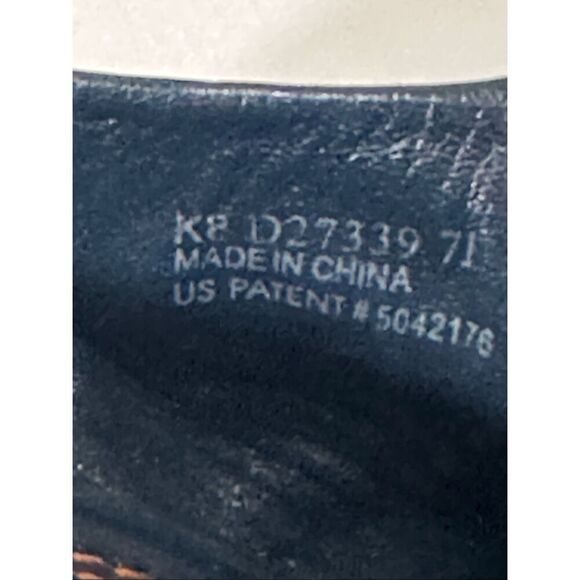 Cole Haan Canvas and Leather Lace-up Wedge Shoes Off-white & Blue | Women Size 6 - Picture 10 of 16